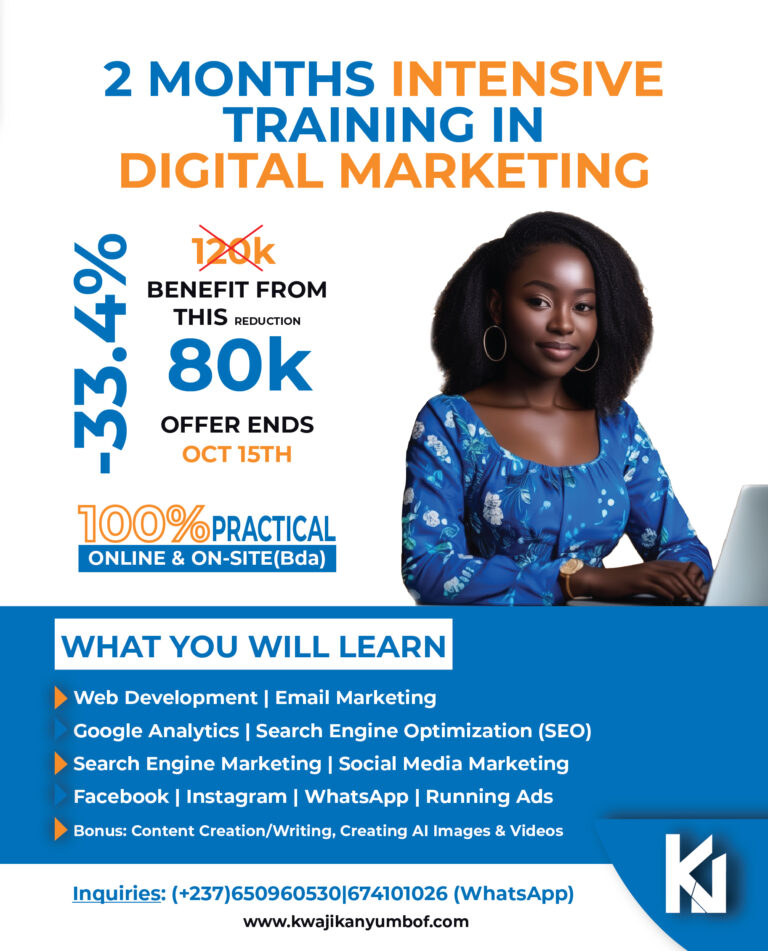 Digital Marketing Training Flyer